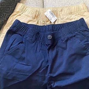 Children’s Place elastic waist khakis nwt